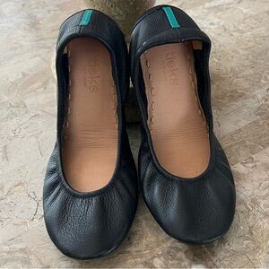Tieks Matte Black Ballet Flats